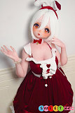 アニメ ダッチワイフ 高級シリコン 巨乳Fカップ クリスマス風の清純美少女 コスチューム ElsaBabe 140cm RAD056雪村鈴鹿