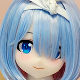 Aotume Doll #126 レム 145cm Dカップ リアル ドール コスプレ シリコン製 アニメ sexdoll ヘッド&ボディ材質選択可能 M16接続