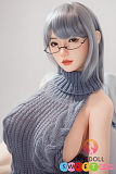 シリコン リアルラブドール 爆乳Hカップ 163cmアジア美少女 クール系メガネ美少女 SHEDOLL 163cm阿初