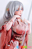 アニメ リアルラブドール コスチューム 巨乳 シリコン コスプレ古装風 白髪美少女 ElsaBabe 148cm AHR027金枝汐