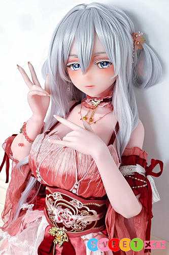 ElsaBabe AHR027 金枝汐 アニメ ラブドール 古風白髪の美少女 148cm L胸 エロ フルシリコン アダルトドール 二次元