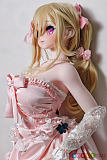 アニメ 等身大ラブドール かわいい 表情 フェイスアップ 側面 ピンク色 140cm ElsaBabe