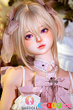 シリコン リアルラブドール かわいい美少女 アジア 魔法系美少女コスプレ 美乳Bカップ SHEDOLL 150cm东笙