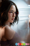 lovedoll 裸 セクシー 知的な 眼鏡をかける美人 168cm Gカップ セックス人形 フルシリコン製 超擬真肌テクスチャー AJLDOLL 佳美 ヘッド