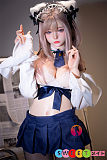 シリコン アダルトドール 制服美少女 巨乳 猫耳メイド Dカップ かわいい SHEDOLL 168cm江小婉