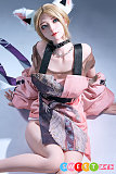 シリコン アダルト人形 171cm美少女 Starpery 金髪 かわいい狐耳 ゲームキャラコスプレ 美乳Dカップ Luli
