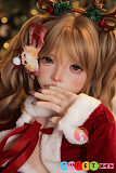 シリコン アダルトドール SHEDOLL 152cm 金髪 かわいい クリスマス美少女 コスプレ ツインテール 洛小乙
