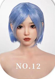 SHEDOLL 洛小乙 聖夜系美少女 セックスドール ツインテール 152cm Aカップ フルシリコン アダルトドール かわいい