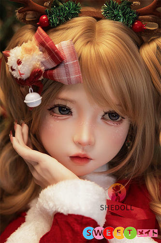 SHEDOLL 洛小乙 聖夜系美少女 セックスドール ツインテール 152cm Aカップ フルシリコン アダルトドール かわいい