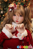 ダッチドール 高級シリコン ツインテール 152cm SHEDOLL 金髪 かわいい クリスマス美少女 コスプレ 洛小乙