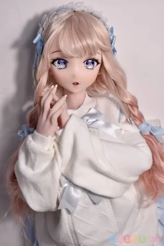 ElsaBabe 148CM L胸 ピンク肌 アニメ ラブドール お嬢 美少女 セーター おさげ 空色 RAD008 最上希海 Mogami Nozomi 冬の温もり