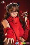 シリコン sexdoll メガネ かわいい 高級 コスプレ クリスマス美少女 美乳Dカップ DollSenior 160cm 美咲