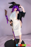アダルト人形 シリコン製 色っぽい 紫髪魔法使いフェルン 高級 シリコン ROS-MAX機能付き Irontech Doll 東方シリーズ 158cm Tタイプ Fカップ