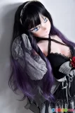 ラブドール 紫 メッシュ きれい