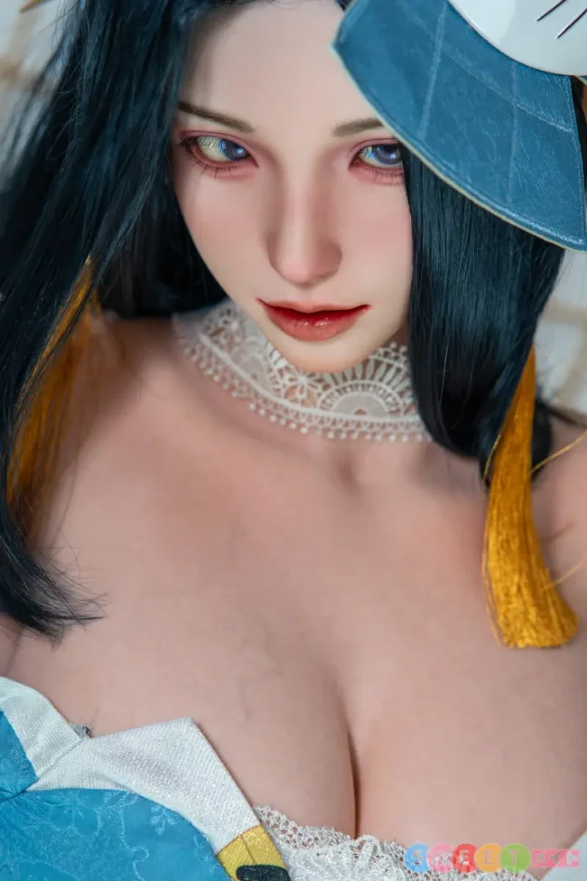 Irontech Doll 東方シリーズ S32 青色のマイ コスプレ 不知火舞 ラブドール 超擬真 リアル 158cm Tタイプ Fカップ シリコン エロ等身大フィギュア ROS-MAX機能付き