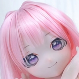 MW Girl 魔物姫 萌え系アニメヘッド単体 ソフトビニール製頭部 シリコン製ヘッド選択可能 かわいいラブドール