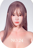 SHEDOLL 柠檬 全裸のピンク髪清純系美少女 ダッチワイフ 152cm-2 AAカップ シリコンヘッド+TPEボディ アダルト ドール