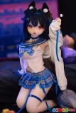 白色 ストッキング アニメドール コーディネート 猫娘 ねこ