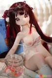 小型アニメドール 小桃 ももちゃん コレクション展示 正面図 おっぱい 乳首 柔らかい