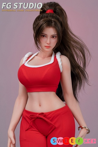 【先行販売299体限定！】SGD STUDIO＆Man you 1/3 60cm『FG-007』不知火舞コスプレ風 ミニラブドール  3kg 赤衣の戦闘少女 シリコン製 フィギュア M8ジョイント 衣装3種：水着+戦闘服+普段着