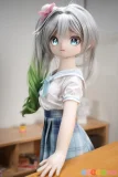 MW Girl ダッチワイフ ソフトビニールヘッド 表情細部