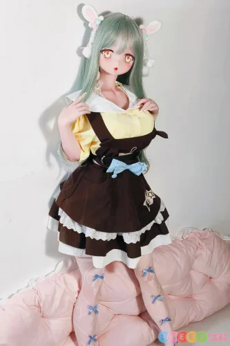 ElsaBabe アニメドール AHR025 桃井光代 Momoi Mitsuyo コスプレ ブルアカ ヒカリ びっくり顔 メイド美少女 140cm M胸 Fカップ 巨乳 シリコン製 高品質ダッチワイフ