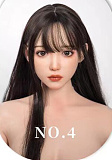 SHEDOLL 167cm Dカップ ラブドール 楚玥2.0 メイク 普乳 もこもこランジェリーコーデ シリコン 新ボディ 高級ダッチワイフ 甘酸っぱい青りんご風
