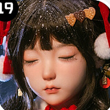 SHEDOLL 167cm Dカップ ラブドール 楚玥2.0 メイク 普乳 もこもこランジェリーコーデ シリコン 新ボディ 高級ダッチワイフ 甘酸っぱい青りんご風