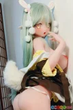 ダッチワイフ ケモ娘 デザイン 個性派　ケツ