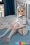 貧乳等身大漫画美少女 アニメドール 146cm F06 guavadoll 可愛いアダルトドール 白髪 ソフトビニールラブドール