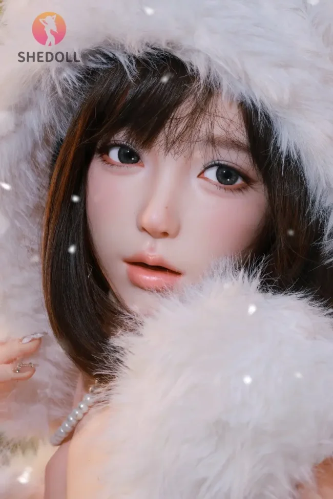 SHEDOLL 167cm Dカップ ラブドール 楚玥2.0 メイク 普乳 もこもこランジェリーコーデ シリコン 新ボディ 高級ダッチワイフ 甘酸っぱい青りんご風