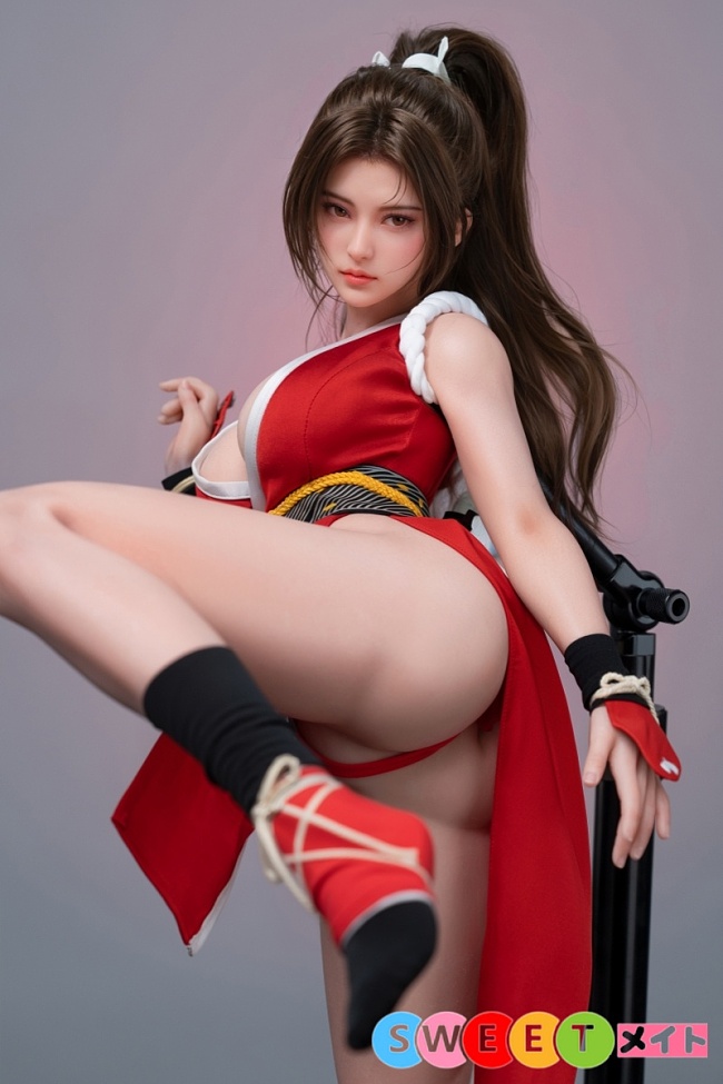 ミニドール最新！【先行販売299体限定！】SGD STUDIO＆Man you 1/3 60cm『FG-007』不知火舞コスプレ風 ミニラブドール 3kg 赤衣の戦闘少女 シリコン製 フィギュア M8ジョイント 衣装3種：水着+戦闘服+普段着