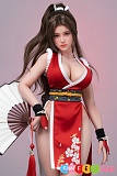 扇子美女 コスプレ風フィギュア 60cm manyou SGD STUDIO 軽量 高級シリコンドール 不知火舞者 巨乳 かわいい