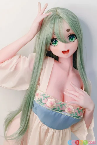 ElsaBabe 140cm M胸 Fカップ 巨乳 AHR021 梦乃绫野 アニメドール 緑髪 笑顔 踊り子 まろ眉 麻呂眉 遠東の舞姫 正規ラブドール 代理通販
