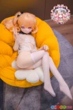 セックス人形 アニメ顔 赤瞳 小悪魔 表情