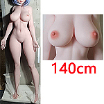 ElsaBabe アニメドール 瞑り目 RAD054 莓谷恋 爆乳 魅惑巨尻 140cm Fカップ フルシリコン高級ラブドール