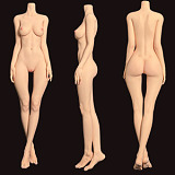 アート技研(Art-doll) NOVAシリーズ 新作キャンペーン 2月15日まで 10%OFF+ハードハンド+ハードフィート無料 巻き髪の美少女 林汐 158cm Ｃカップ ROS機能付き シリコンヘッド TPEボディ