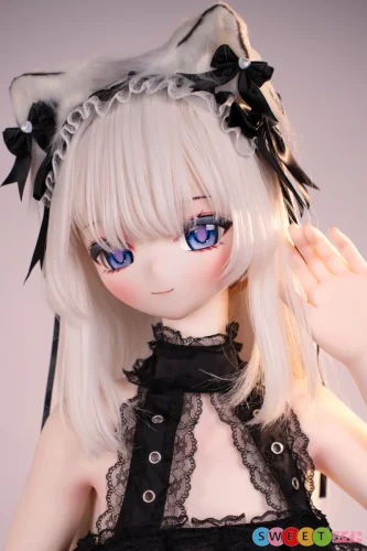 XYGO 許願谷 アニメドール 141cm Cカップ 巨乳 猫村栞 オリジナル 猫娘 猫耳 不思議ちゃん ソフトビニール製頭部 TPE製ボディ 宣伝画像と同じ制服も付属