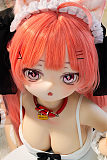 アニメ ラブドール かわいい 猫耳娘 巨乳 ソフトビニール製頭部 シリコンボディ 軽量 セックスドールMW Girl 魔物姫 115cm バスト中 樱柰子