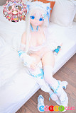 アニメラブドール キュート猫耳娘 二次元 ソフトビニール製ヘッド+S-TPE製ボディ 羊角社 Croissant Doll 155P #B01ヘッド