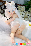 sexdoll 軽量 セクシー 猫耳娘 白髪 シリコンボディ MW Girl 魔物姫 85cm バスト中 鈴音