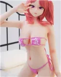 色気美人 アニメドール Irokebijin 148cm Fカップ 爆乳 Anna 可愛い表情 S-TPE製ヘッド シリコン製ボディ
