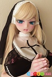 コスプレ風アニメドール 色気美人 Irokebijin 148cm Fカップ 爆乳 Anna 可愛い表情 S-TPE製ヘッド シリコン製ボディ 顔 ラブドール