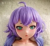 BCDOLL アニメドール 86cm トルソー Dカップ 巨乳 M03 ぶらこ 紫髪の美少女 シリコン 高級ラブドール 新品代理