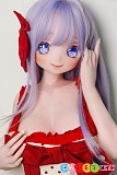 赤いメイド服コスプレ風アニメドール 140cm AHR030 小岛千鹤 elsababe 最新 笑顔