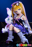 アニメ セックス人形 ツインテール コスプレ 萌え 美少女 ミニ MWGirl魔物姫 库洛姆 85cm バスト中
