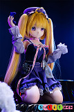 アニメ ラブドール キュート ツインテール 金髪 二次元美少女 ソフトビニール製頭部 魔物姫 库洛姆 85cm バスト中