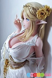 ぽんちゃりラブドール アニメ 148cm elsababe AHR028 西野雅代 金髪 お団子ヘア
