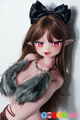 ElsaBabe 猫耳 アニメドール AHR026 桃井望 140cm M エルフラブドール 口開閉可能 八重歯の美少女 シリコン製ダッチワイフ