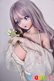 アニメ風ラブドール 148cm シリコンドール RAD008 最上希海 豊満おっぱい パープルウィッグ プリンセス花嫁